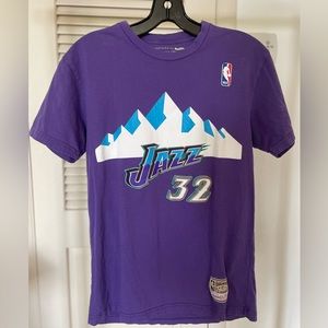Mitchell & Ness Name & Number Tee Utah Jazz Karl Malone, men’s size small